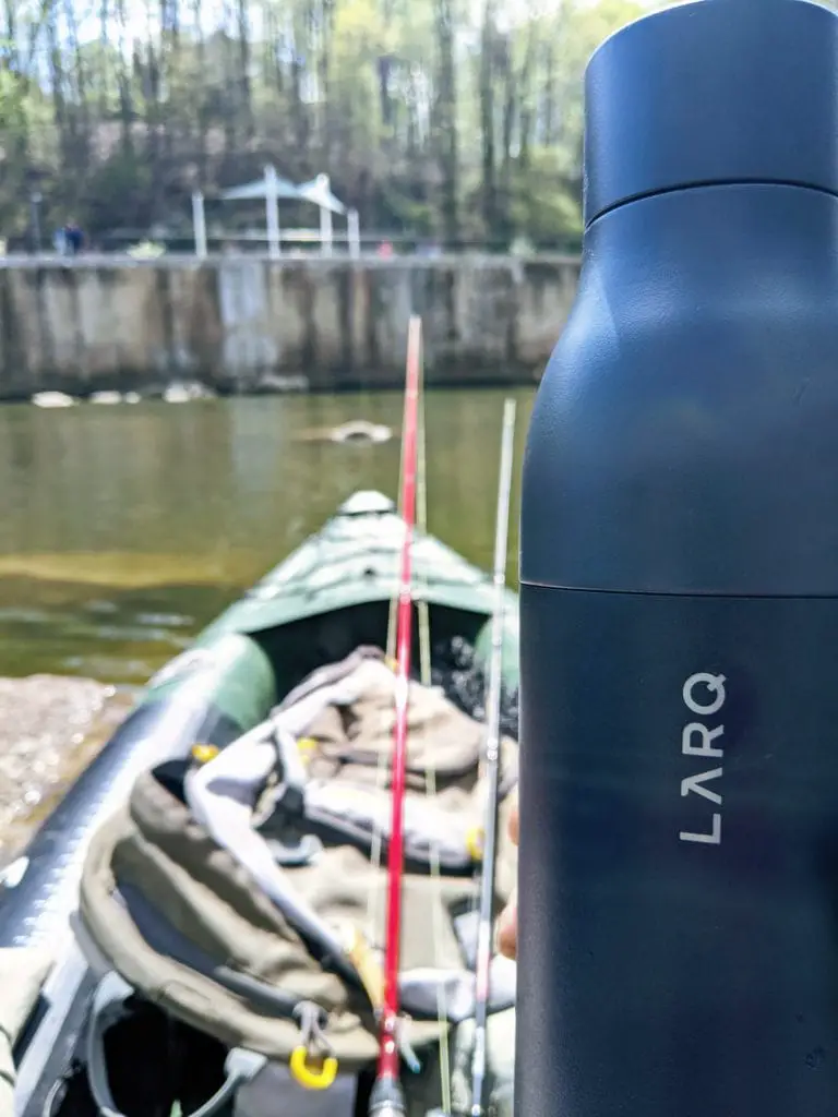 LARQ Bottle on the Yak