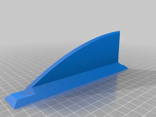 3D printed Skeg Fin