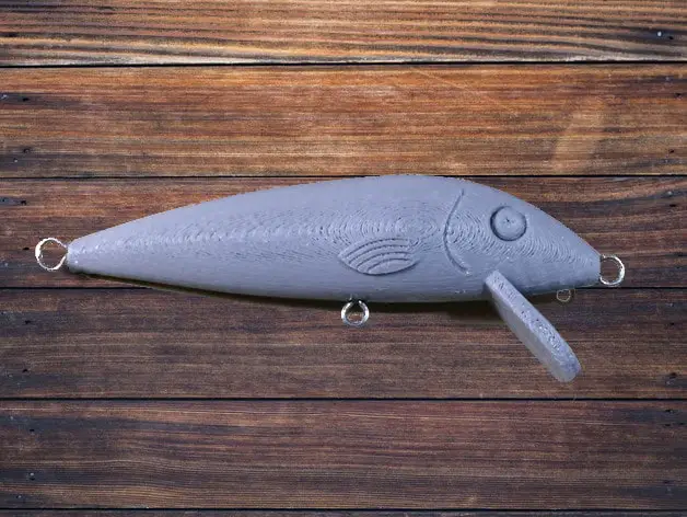 3D Printed Fishing Lure