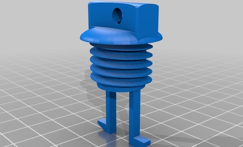 Generic 3D printed drain plug