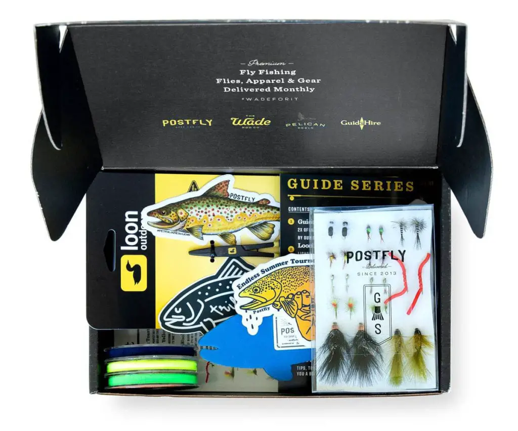 Post Fly Guide monthly fishing box